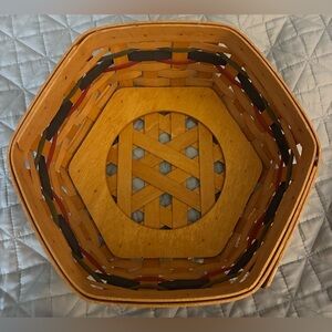 Longaberger Basket Handwoven Dresden OHIO USA Original Container Quality Wooden!